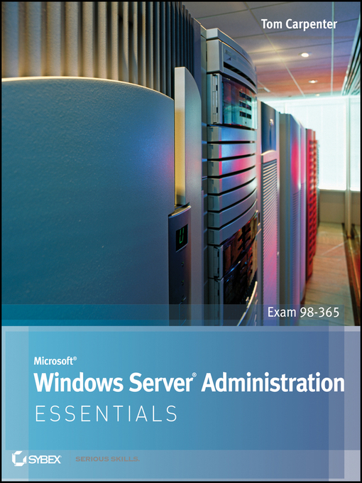 Cover image for Microsoft Windows Server Administration Essentials